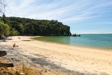 Split Apple Rock Beach, next to Abel Tasman National Park, 